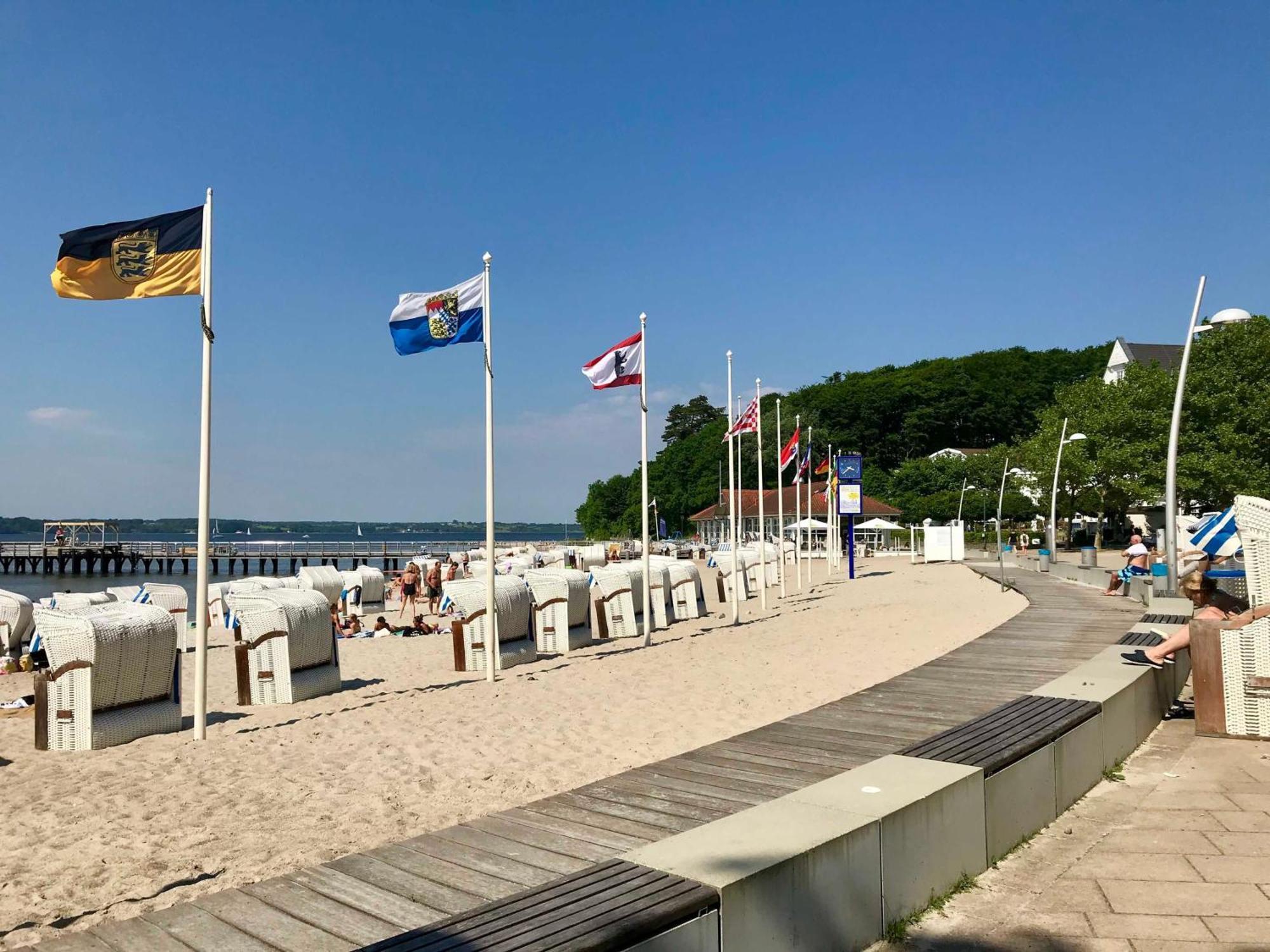 Ferienwohnung Skowronek Am Kurpark Gluecksburg Luaran gambar